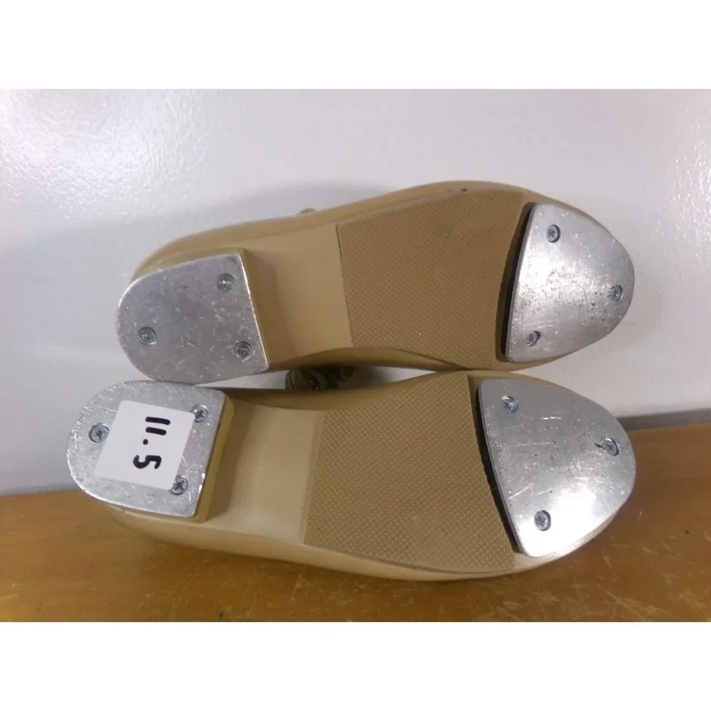 Pre-Owned Dance Tap Shoes Revolution Style RD60014 11.5M Child Mary Jane Buckle